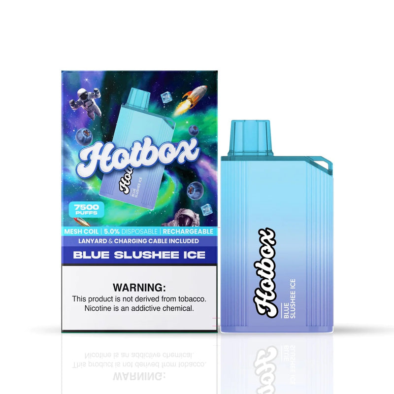 Hotbox Disposables [7500 Puffs] - Blue Slushee Ice