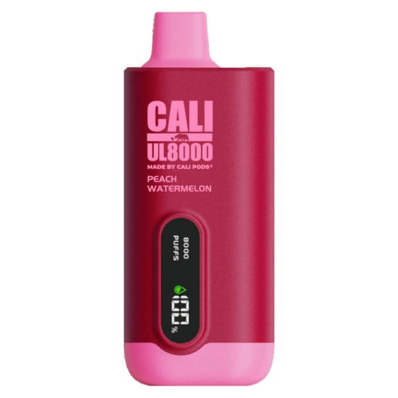 Cali UL8000 5% Disposable [8000 puffs] - Peach Watermelon
