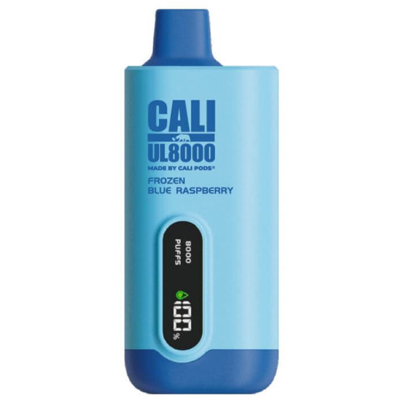 Cali UL8000 5% Disposable [8000 puffs] - Frozen Blue Raspberry