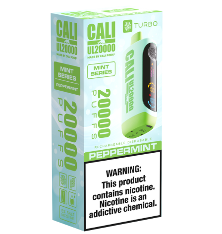 Cali UL20000 Disposable MINT SERIES [20,000 puffs] - Peppermint