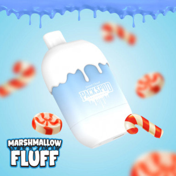 Packspod Disposables [5000 puffs] - Marshmallow Fluff - V4S
