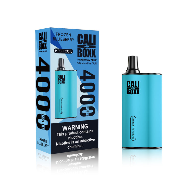 Cali Boxx Disposable [4000 puffs] - Frozen Blueberry - V4S