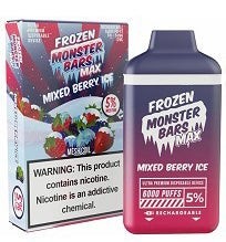 Monster Bars Max [6000 PUFFS] - Mixed Berry Ice - V4S