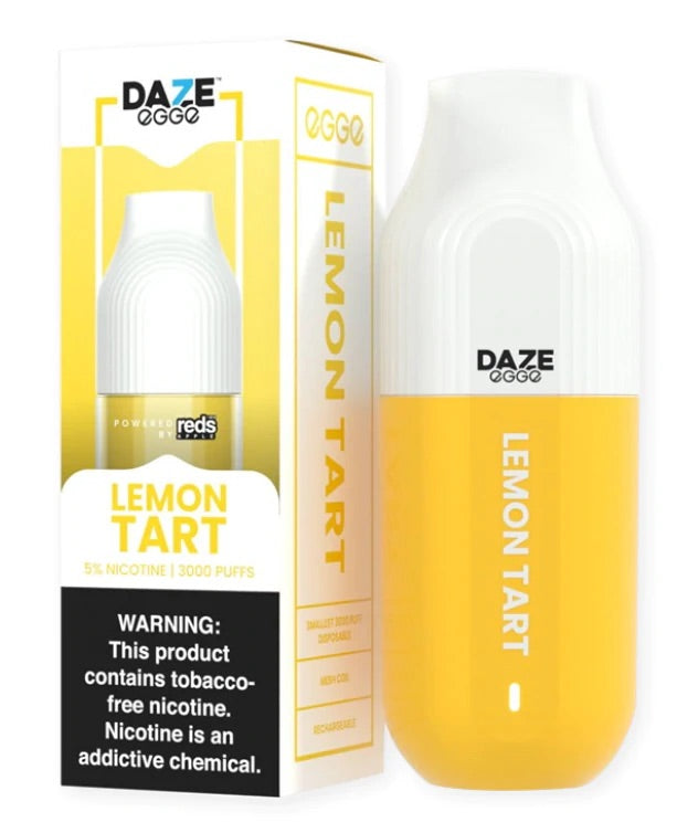 7 Daze Egge Disposable - Lemon Tart [3000 puffs] - V4S