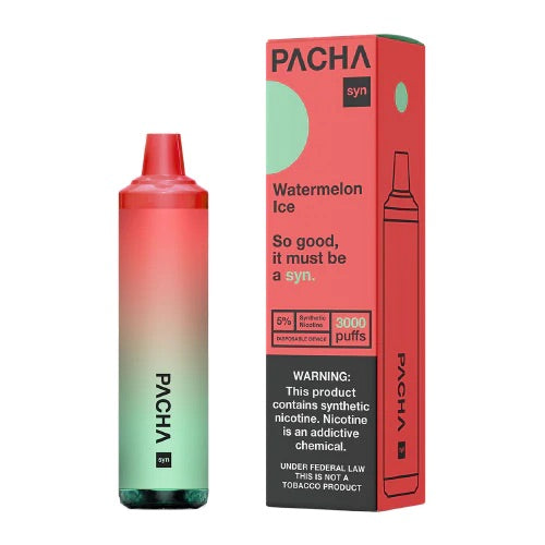 what does watermelon ice vape taste like Pacha Syn Disposables by Pachamama