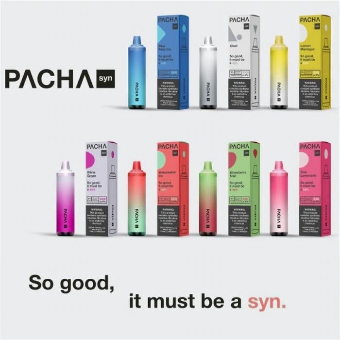 Pacha Syn Disposables by Pachamama - Mango Ice [3000 puffs] - V4S