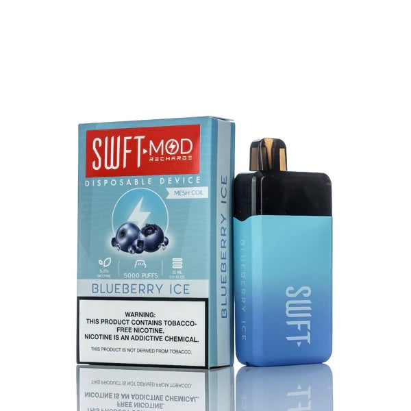SWFT Mod Disposable Device [5000 puffs] - Blueberry Ice - V4S