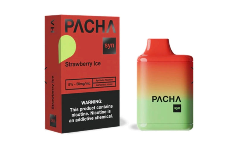 Pacha Syn Disposable by Pachamama - Strawberry Ice [4500 puffs] - V4S