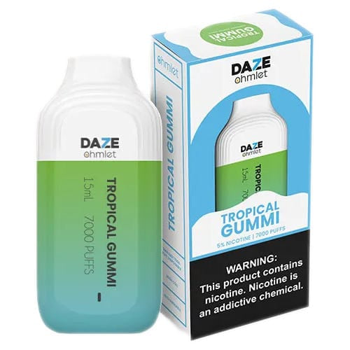 7 Daze Ohmlet Disposable - Tropical Gummi [7000 puffs] CLEARANCE