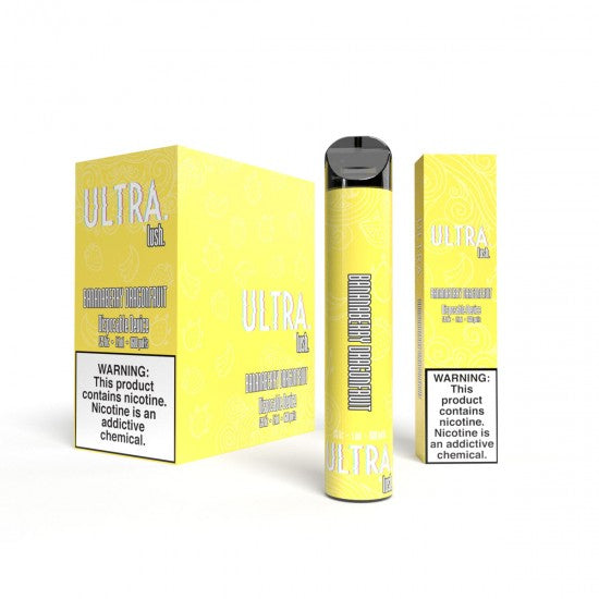 Lush ULTRA Disposable - Bananaberry Dragonfruit - 1600 puffs [CLEARANCE] - V4S