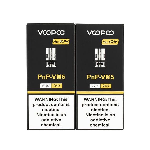 VooPoo PnP Replacement Coils [5 pack] - V4S