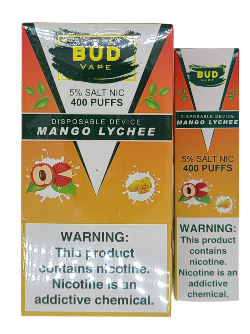 Bud Vape Disposables - Mango Lychee [CLEARANCE]