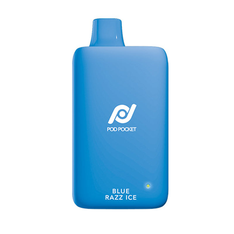 Pod Pocket Disposables [7500 Puffs] - Blue Razz Ice