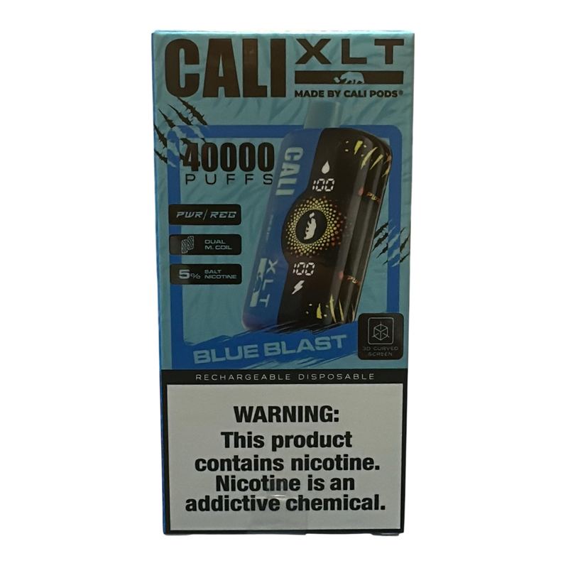 Cali XLT Disposable [40,000 puffs] - Blue Blast