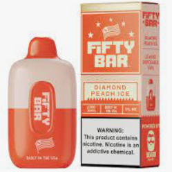 Beard Fifty Bar [6500 PUFFS] - Diamond Peach Ice
