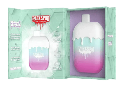 Packspod Disposables [5000 puffs] - Unicorn Sherbert