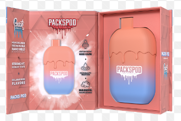 Packspod Disposables [5000 puffs] - Peach Freeze