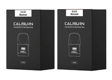 Uwell Caliburn G3 Pod Cartridges [4 pk]