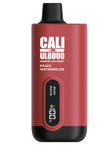 Cali UL8000 3% Disposable [8000 puffs] - Peach Watermelon