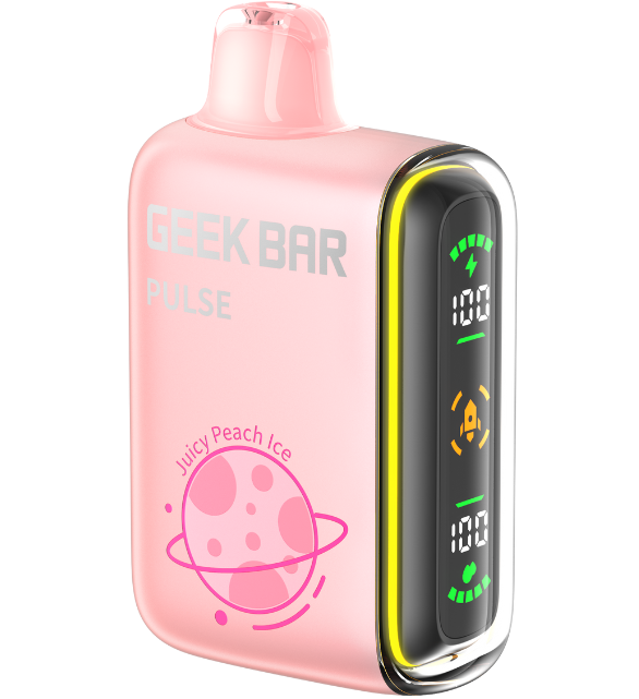 Geek Bar Pulse Disposables [15000 puffs] - Juicy Peach Ice