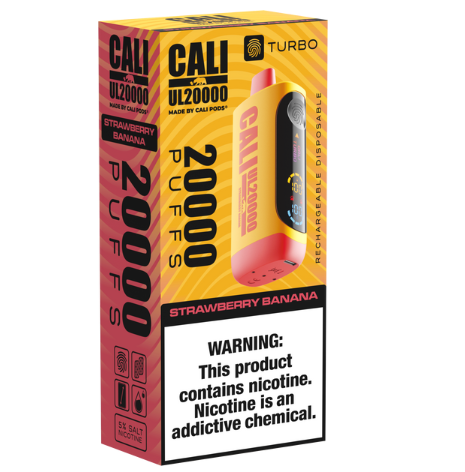 Cali UL20000 Disposable [20,000 puffs] - Strawberry Banana