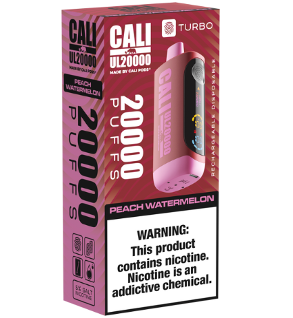 Cali UL20000 Disposable [20,000 puffs] - Peach Watermelon