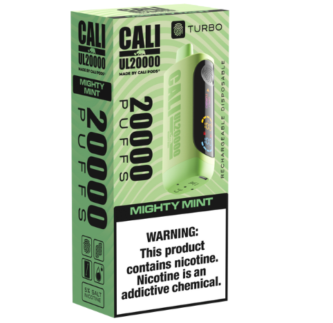 Cali UL20000 Disposable [20,000 puffs] - Mighty Mint