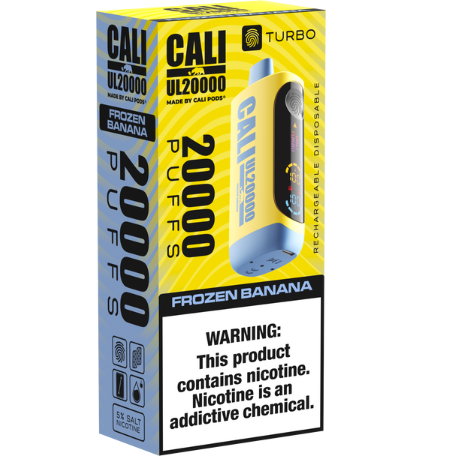 Cali UL20000 Disposable [20,000 puffs] - Frozen Banana