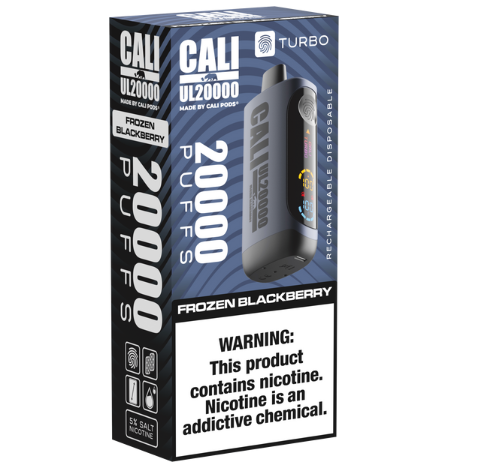 Cali UL20000 Disposable [20,000 puffs] - Frozen Blackberry