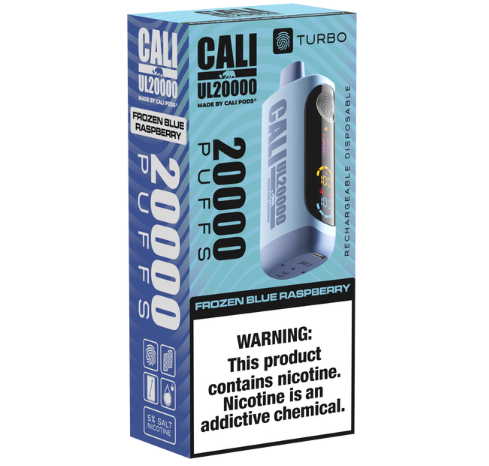 Cali UL20000 Disposable [20,000 puffs] - Frozen Blue Raspberry