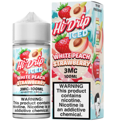 Hi-Drip ICED White Peach Strawberry 100ml