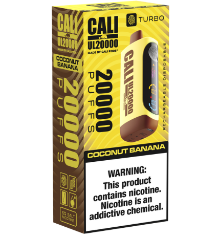 Cali UL20000 Disposable [20,000 puffs] - Coconut Banana