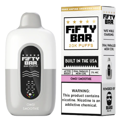 Beard Fifty Bar [20k PUFFS] - OMG! Smoothie