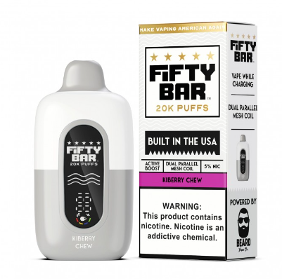 Beard Fifty Bar [20k PUFFS] - Kiberry Chew