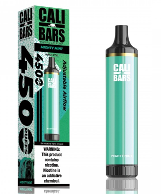 Cali Bars Disposable [4500 puffs] - Mighty Mint [CLEARANCE]