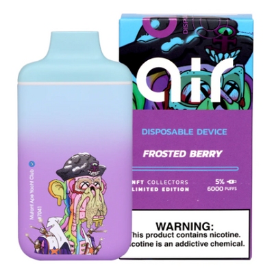 AIR Disposable NFT Collectors Limited Edition - Frosted Berry (6000 pu AIR Disposable NFT Collectors Limited Edition - Frosted Berry (6000 pu
