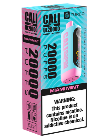 Cali UL20000 Disposable [20,000 puffs] - Miami Mint