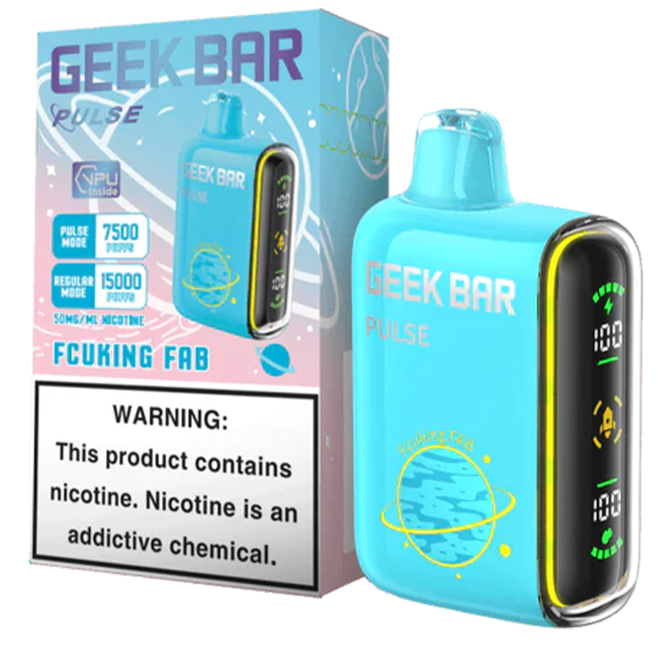 Geek Bar Pulse Disposables [15000 puffs] - Fcuking FAB