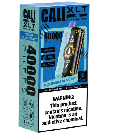 Cali XLT Disposable [40,000 puffs] - Sour Blue Dust