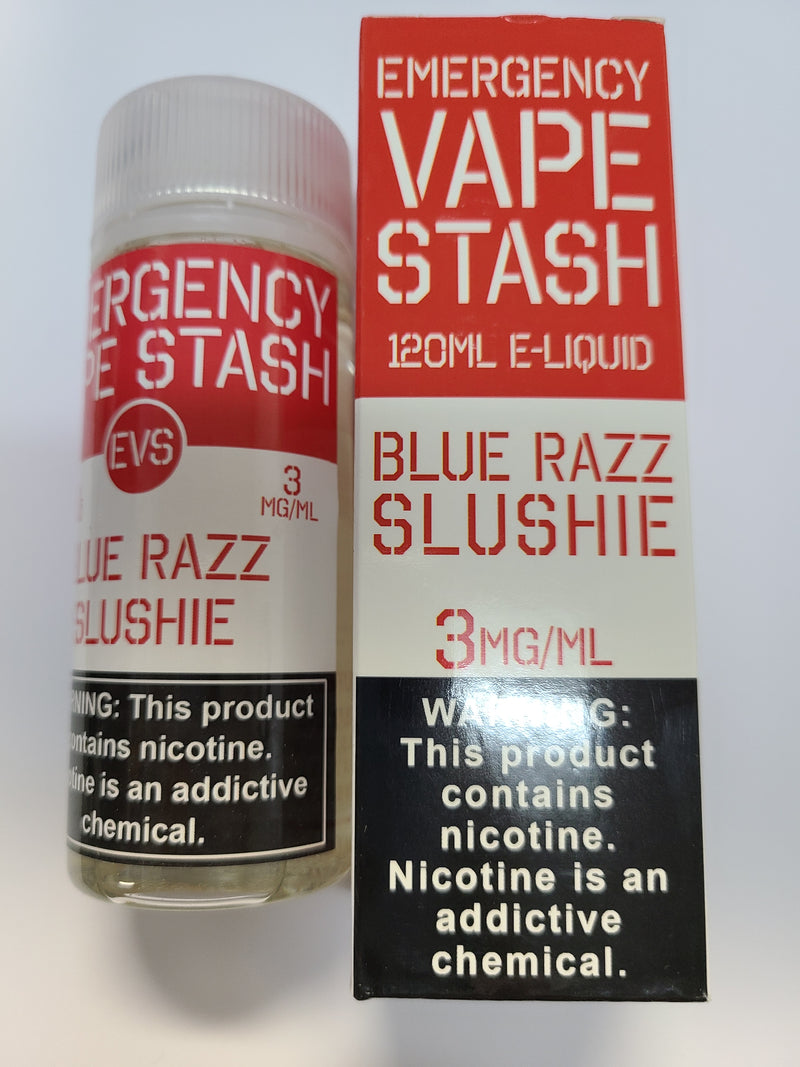 Emergency Vape Stash - Blue Razz Slushie [CLEARANCE] - V4S