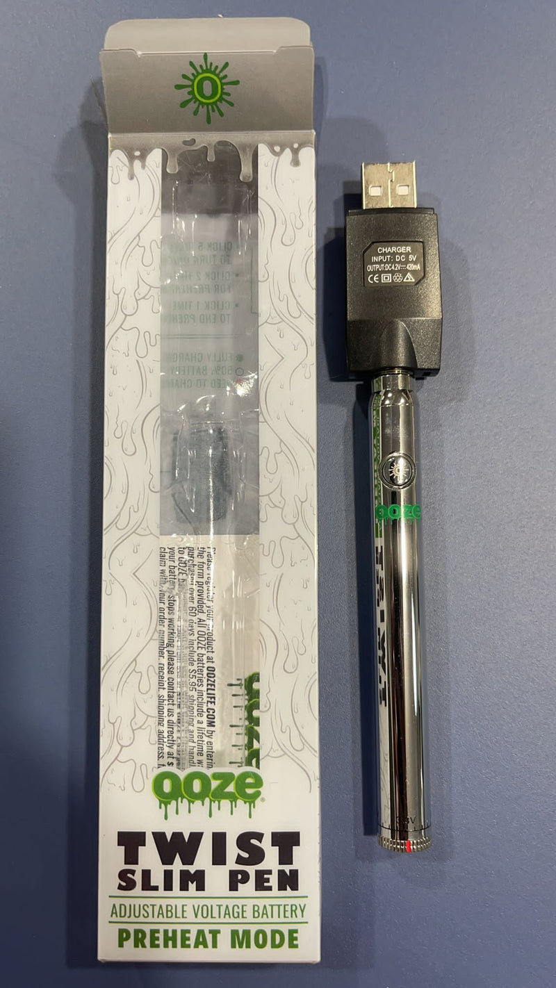 Ooze Twist Slim Pen Adjustable Voltage Battery - V4S