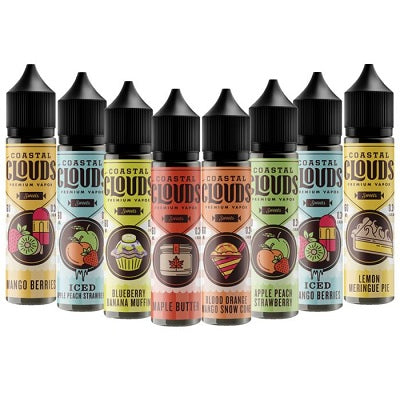 coastal clouds vape juice flavors Menthol Tobacco Coastal Clouds Salt Nic For Sale Coastal Clouds Salt Nic Vape  Juice