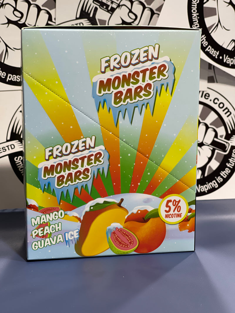Monster Bars Disposable 2500 puffs - Mango Peach Guava Ice - V4S