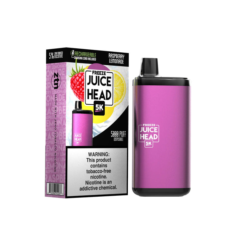 Juice Head 5K Disposable - Raspberry Lemonade Freeze [5000 puffs] - V4S