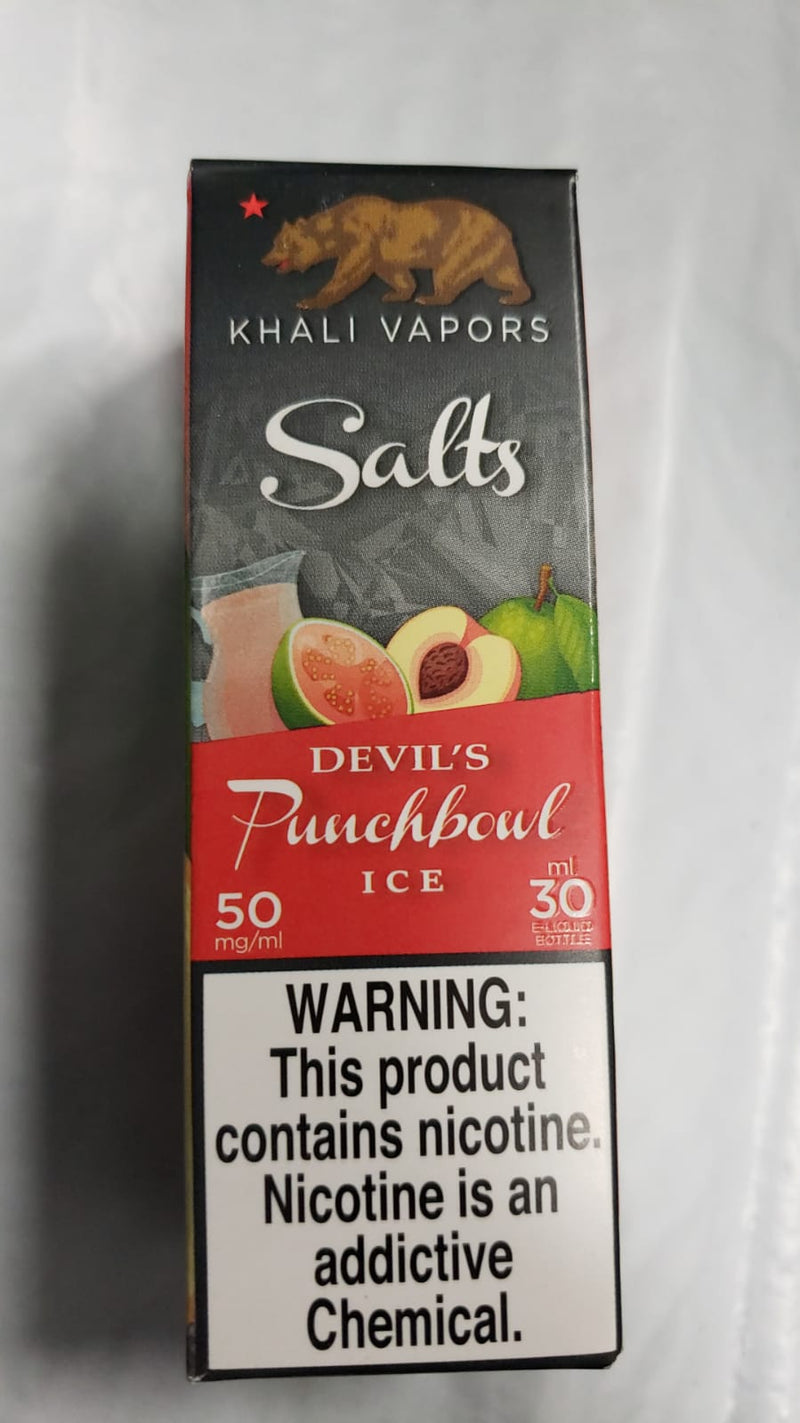 Khali Vapors Salts - Devil's Punchbowl Ice - V4S