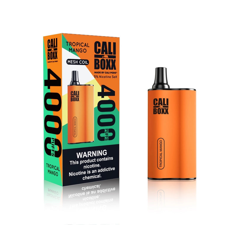 Cali Boxx Disposable [4000 puffs] - Tropical Mango - V4S
