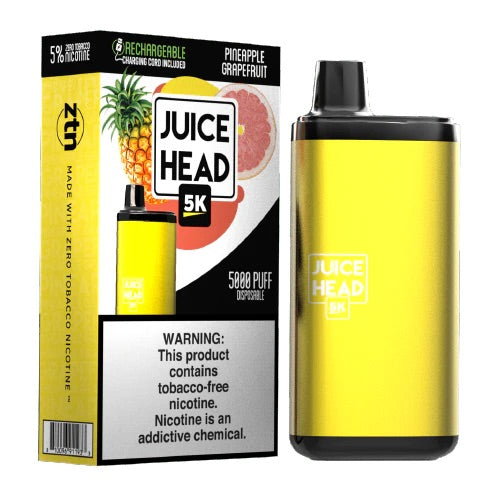 Juice Head 5K Disposable - Pineapple Grapefruit [5000 puffs] - V4S