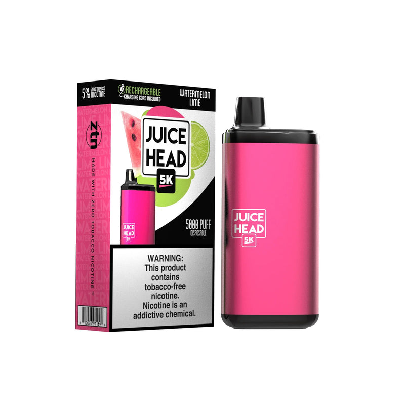 Juice Head 5K Disposable - Watermelon Lime [5000 puffs] - V4S