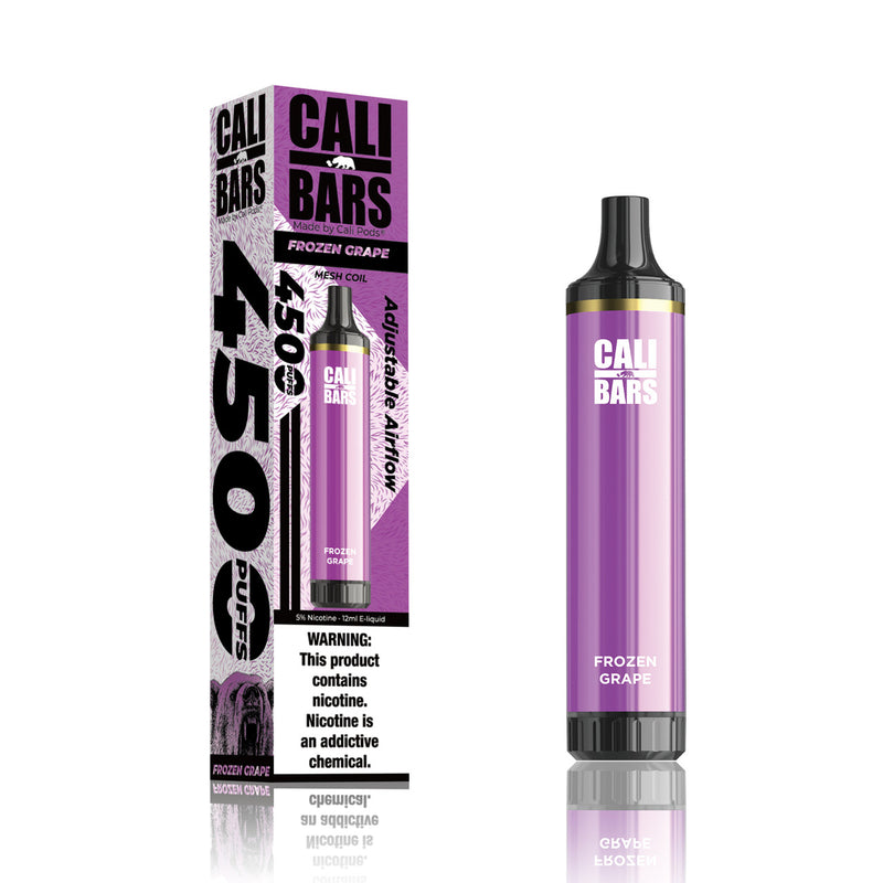 Cali Bars Disposable [4500 puffs] - Frozen Grape [CLEARANCE]