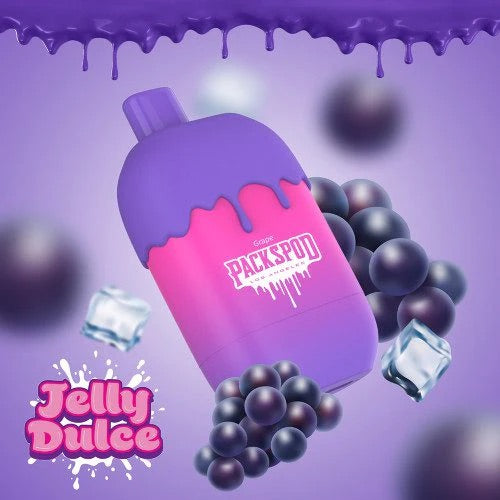 Packspod Disposables [5000 puffs] - Jelly Dulce (Grape)